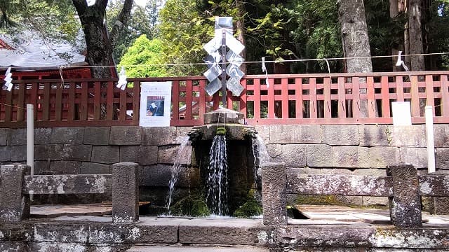 青森県弘前市の旅行で訪れた観光名所、岩木山神社の禊所