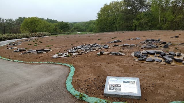 青森県弘前市の旅行で訪れた観光名所、大森勝山遺跡