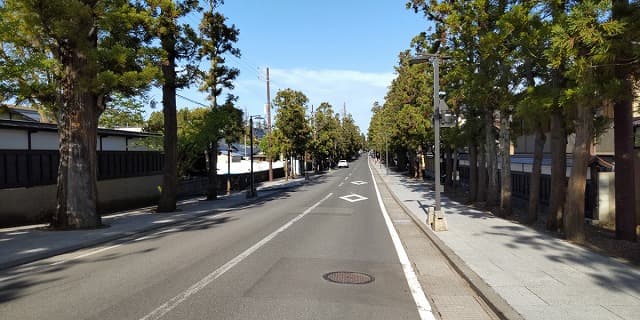 青森県弘前市の旅行で訪れた観光名所、禅林街（禅林三十三ヶ寺）