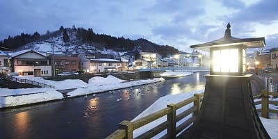 青森県南津軽郡の旅行や観光地、大鰐温泉郷