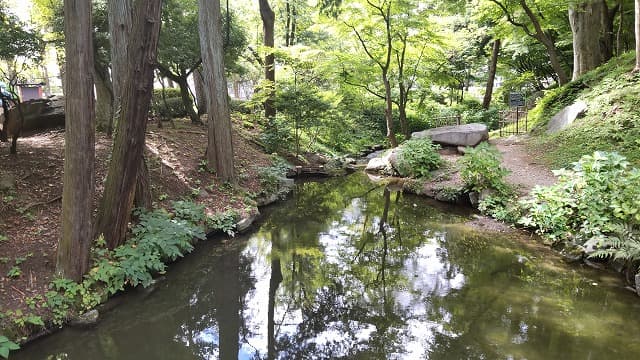 岩手県盛岡市の旅行で訪れた観光名所、盛岡城