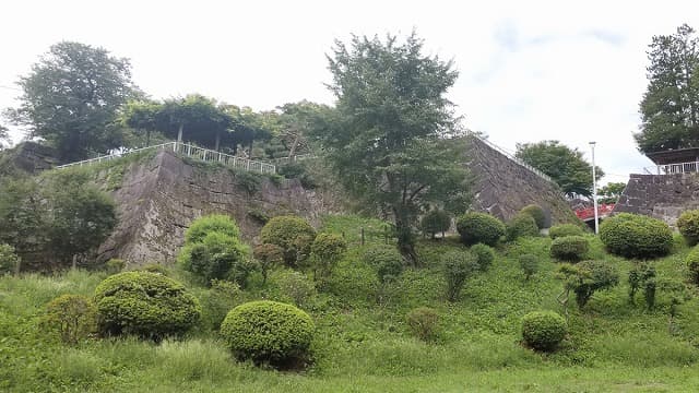 岩手県盛岡市の旅行で訪れた観光名所、盛岡城跡公園