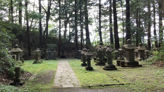 宮城県仙台市の旅行で訪れた観光名所、御子様御廟