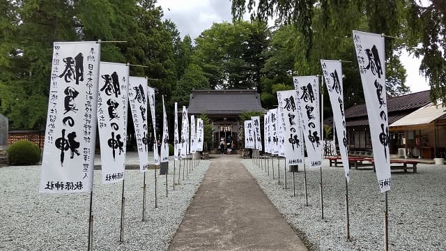 宮城県仙台市の旅行で訪れた観光名所、秋保神社