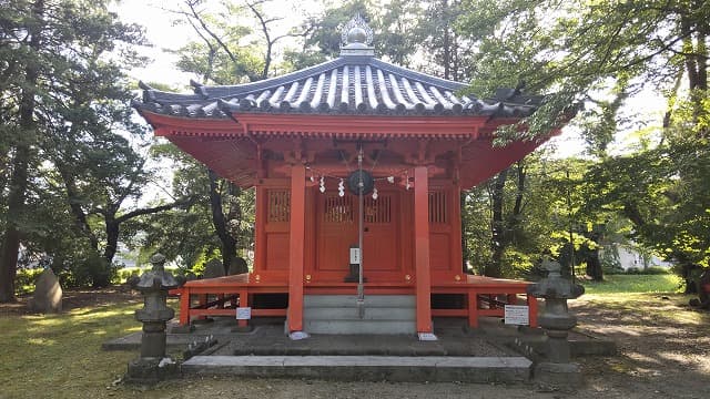 宮城県仙台市の旅行で訪れた観光名所、陸奥国分寺准胝観音堂