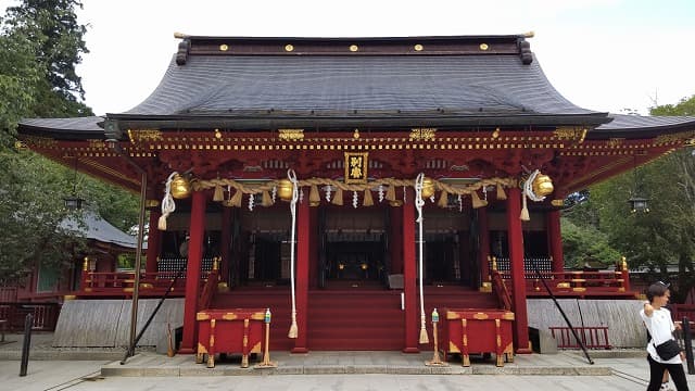 宮城県塩竃市の旅行で訪れた観光名所、鹽竈神社別宮