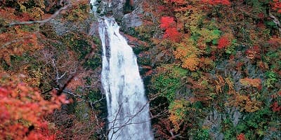 宮城県仙台市の旅行で訪れた観光名所、秋保大滝