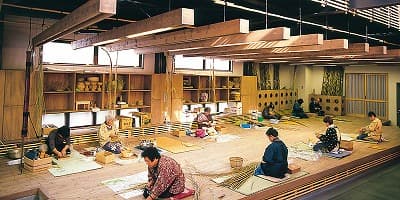 宮城県仙台市の旅行で訪れた観光名所、大崎竹工芸館