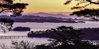 観光名所、旅行先の日本三景松島