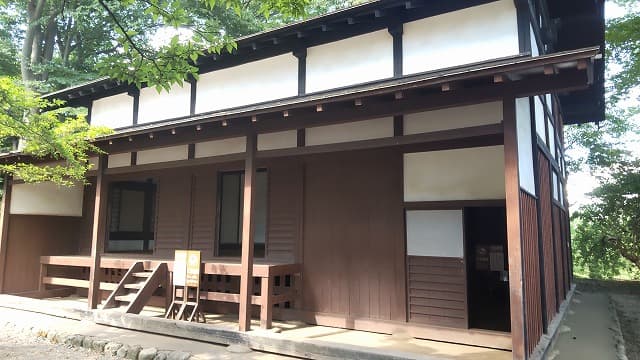 秋田県秋田市の旅行で訪れた観光名所、千秋公園(久保田城跡)