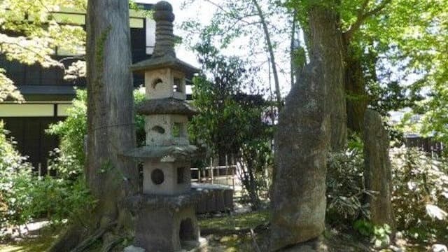 秋田県秋田市の旅行で訪れた観光名所、如斯亭庭園＿靄然軒