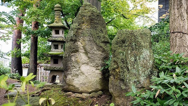 秋田県秋田市の旅行で訪れた観光名所、如斯亭庭園＿観耕台