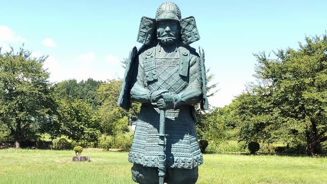 秋田県横手市の旅行で訪れた観光名所、平安の風わたる公園＿清原家衡