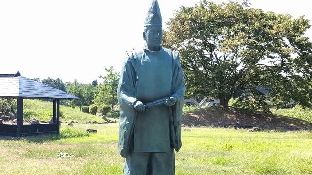 秋田県横手市の旅行で訪れた観光名所、平安の風わたる公園＿源義家