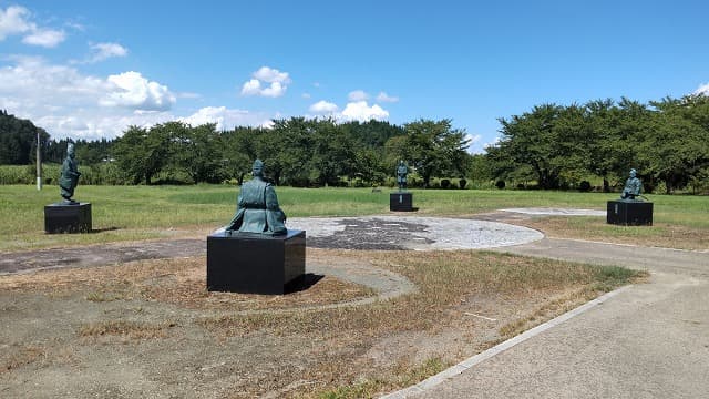 秋田県横手市の旅行で訪れた観光名所、平安の風わたる公園