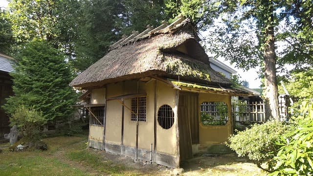 秋田県大館市の旅行で訪れた観光名所、鳥潟会館＿茶室