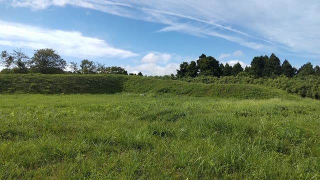 秋田県男鹿市の旅行で訪れた観光名所、脇本城跡内館跡