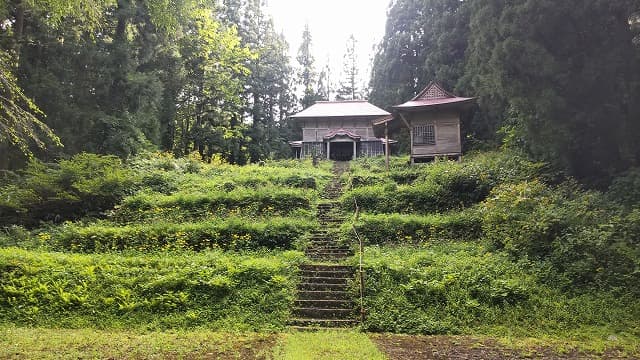 秋田県湯沢市の旅行で訪れた観光名所、院内銀山跡