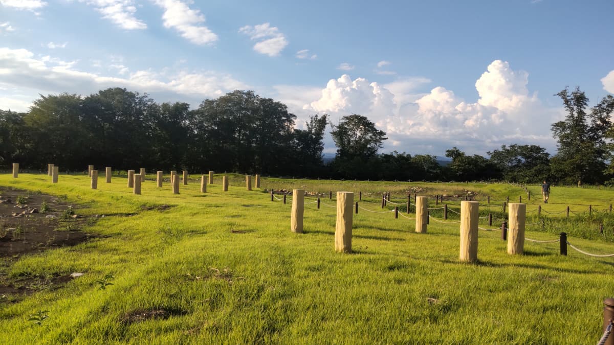 秋田県北秋田市の旅行で訪れた観光名所、伊勢堂岱遺跡