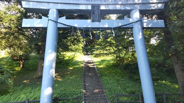 秋田県仙北郡の旅行で訪れた観光名所、真昼山三輪神社