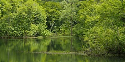 山形県西村山郡の旅行で訪れた観光名所、地蔵沼