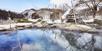 山形県西村山郡の旅行で訪れた観光名所、奥おおえ柳川温泉