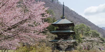 山形県東置賜郡の旅行で訪れた観光名所、安久津八幡神社