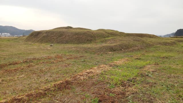 福島県白河市の旅行で訪れた観光名所、下総塚古墳