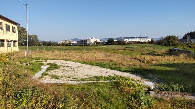 福島県須賀川市の旅行で訪れた観光名所、上人壇廃寺跡