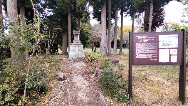 福島県西白河郡の旅行で訪れた観光名所、借宿廃寺跡