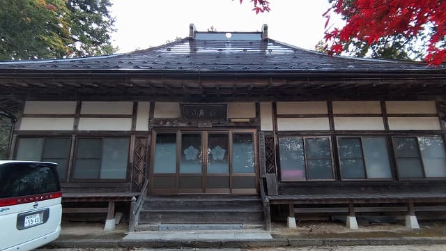 福島県石川郡の旅行で訪れた観光名所、須釜東福寺