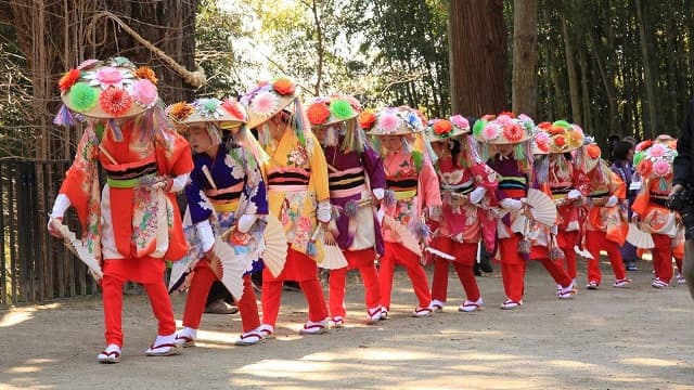 福島県石川郡の旅行で訪れた観光名所、須釜東福寺の南須釜の念仏踊り