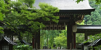 福島県大沼郡の旅行で訪れた観光名所、伊佐須美神社