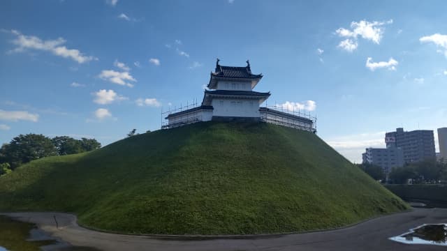 栃木県宇都宮市の旅行で訪れた観光名所、宇都宮城址公園