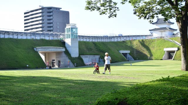 栃木県県宇都宮市の宇都宮城跡公園