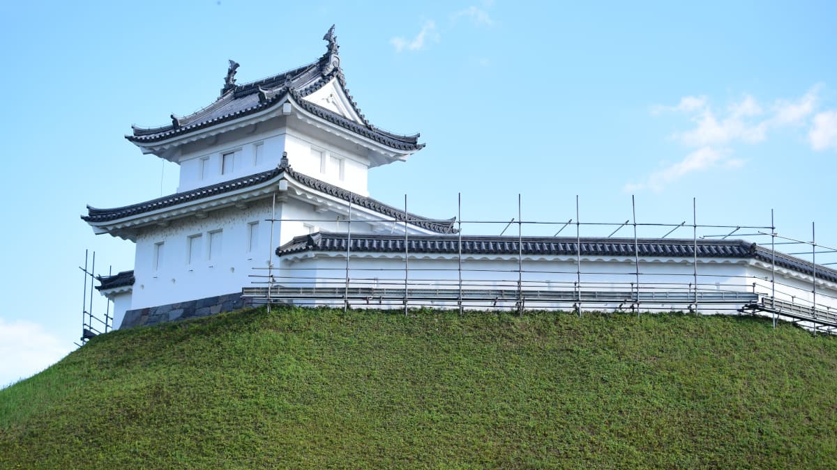 栃木県宇都宮市の旅行で訪れた観光名所、宇都宮城祉公園