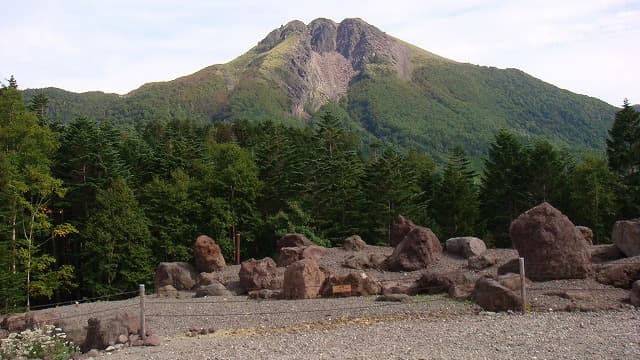 群馬県利根郡の旅行で訪れた観光名所、日光白根山