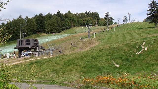 群馬県利根郡の旅行で訪れた観光名所、日光白根山ロープウェー