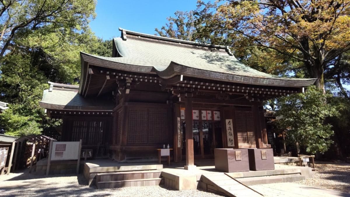 埼玉県川越市の旅行で訪れた観光名所、川越氷川神社