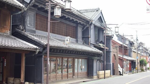 埼玉県川越市の旅行で訪れた観光名所、蔵造りの町並み