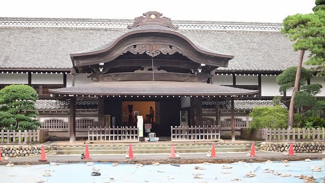 埼玉県川越市の旅行で訪れた観光名所、川越城本丸御殿