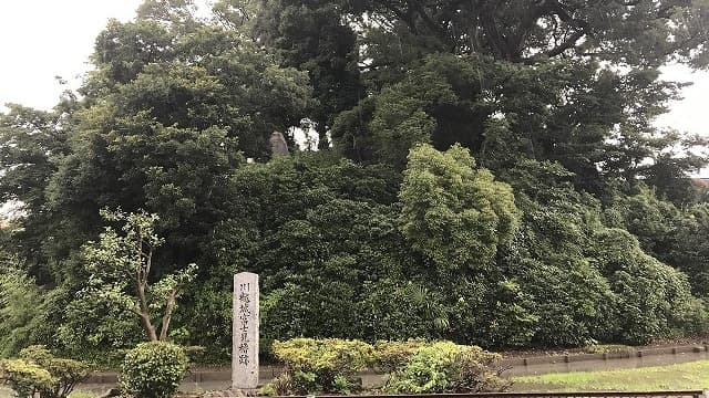 埼玉県川越市の旅行で訪れた観光名所、川越城富士見櫓跡