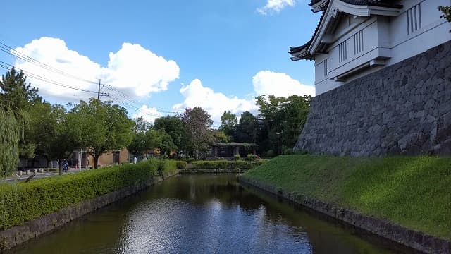 埼玉県行田市の旅行で訪れた観光名所、忍城水濠