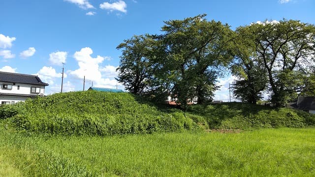 埼玉県行田市の旅行で訪れた観光名所、埼玉古墳群の中の山古墳