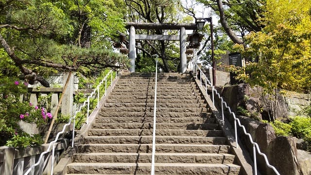 千葉県船橋市の旅行で訪れた観光名所、意富比神社(船橋大神宮)