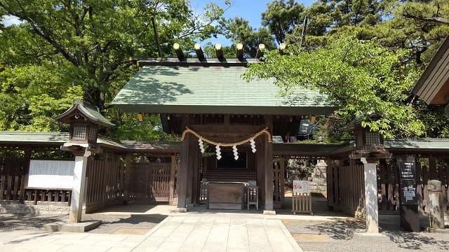 千葉県船橋市の旅行で訪れた観光名所、意富比神社(船橋大神宮)