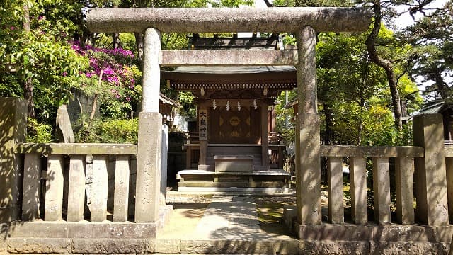 千葉県船橋市の旅行で訪れた観光名所、大鳥神社