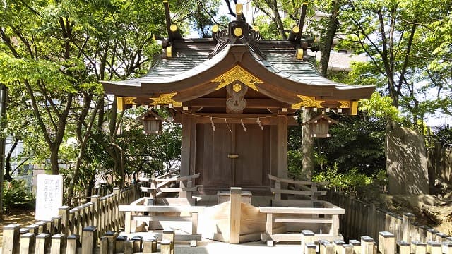 千葉県船橋市の旅行で訪れた観光名所、船玉神社