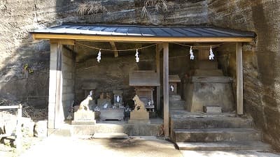 千葉県館山市の旅行で訪れた観光名所、船形諏訪神社境内社