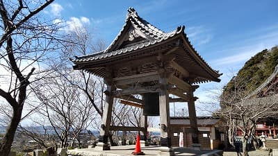 千葉県館山市の旅行で訪れた観光名所、鐘楼